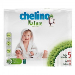 Pañales Chelino Nature T5 - (13-18 kg) - 30 unidades