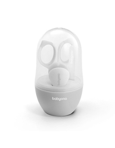 set-manicura-bebe-gris-babyono-3.jpg – Cortauñas y lima BabyOno.