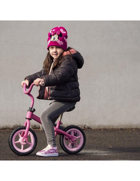 gorro-invierno-rosa-minnie-mouse-disney-4.jpg – Detalle del lazo decorativo.