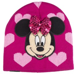 Gorro de invierno rosa de Minnie Mouse Disney