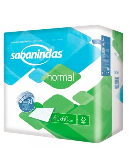 EMPAPADORES BEBE SABANINDAS 60x60