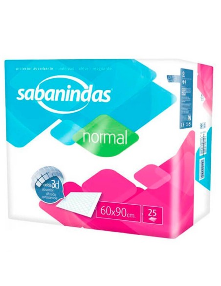 Empapador 60x90com Sabanindas 25uds Indas
