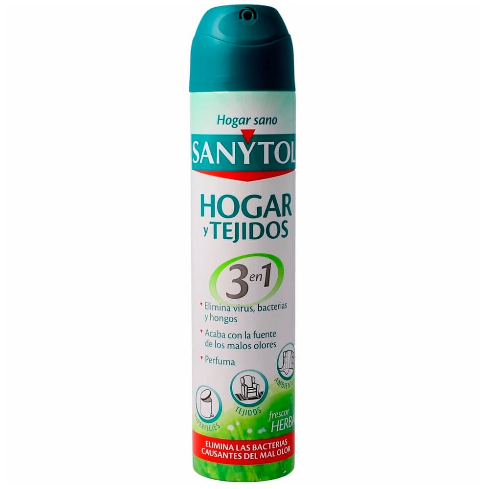 Sanytol Desinfectante En Spray Con Ambientador Hogar y Tejidos 300ml