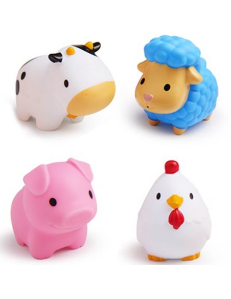 Juguete de baño animalitos granja - Munchkin