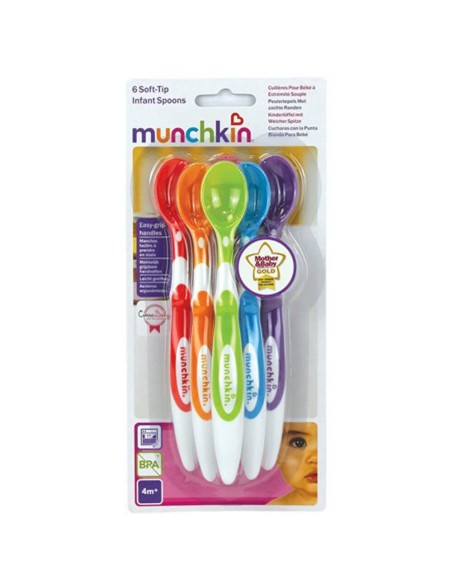 Pack cucharas punta blanda - Munchkin