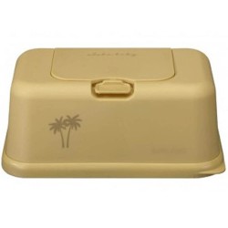 Caja toallitas dorada palmeritas  - Funkybox
