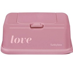 Caja toallitas rosa vintage - Funkybox