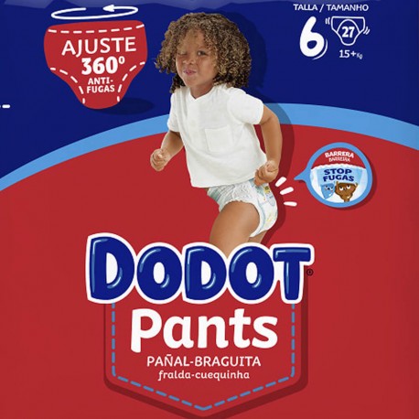 Buy DODOT Pants Diapers Size 6 (+15 Kg) 27 units