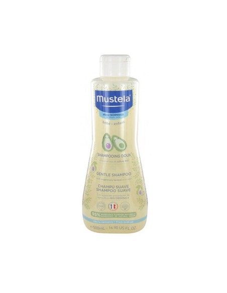 champu-suave-200ml-mustela-1.jpg – Vista frontal del envase.