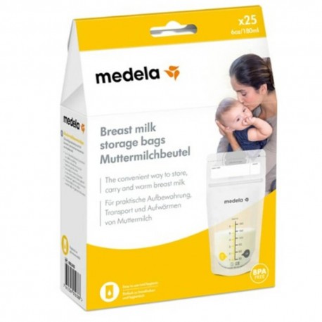 Bolsas almacenamiento leche materna - Medela
