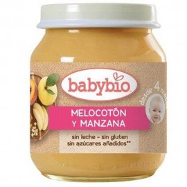 Potito Melocotón - Manzana 130g Babybio