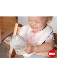 Taza de entrenamiento rosa 230ml - NUK 2