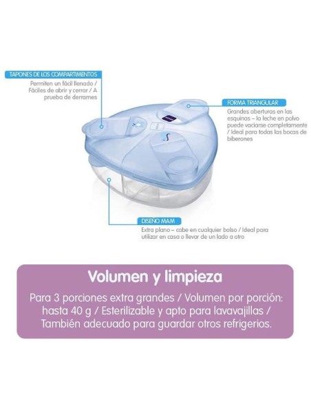 Dosificador azul - Mam Baby