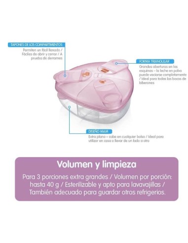 Dosificador rosa - Mam Baby
