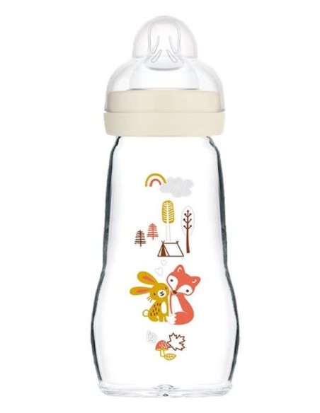 Biberón Cristal unisex 260ml - Mam Baby