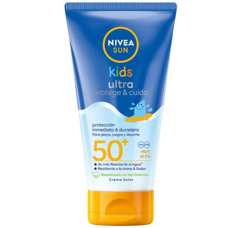 Proteccion solar niños Ultra Protege & Cuida SPF50+ Kids Nivea Sun 150 ml.