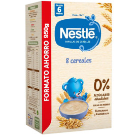 Papilla de 8 cereales 950gr 6M+ Nestlé