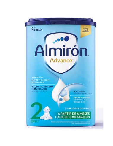 almiron-advance-2-800g-1.jpg – Vista frontal del envase.