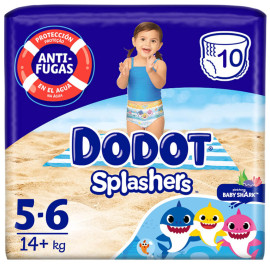 DODOT Splashers Talla 5 - 6 con 10uds (+14kg)