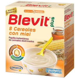 Papilla Blevit plus 8 Cereales con Miel 600g