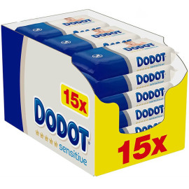 Toallitas Dodot Sensitive 810 UDS (Caja de 15 paquetes) - Dodot