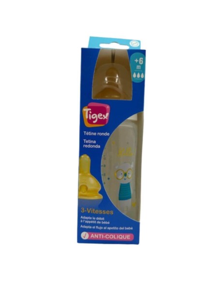 Biberón 3 velocidades 300ml - Tigex