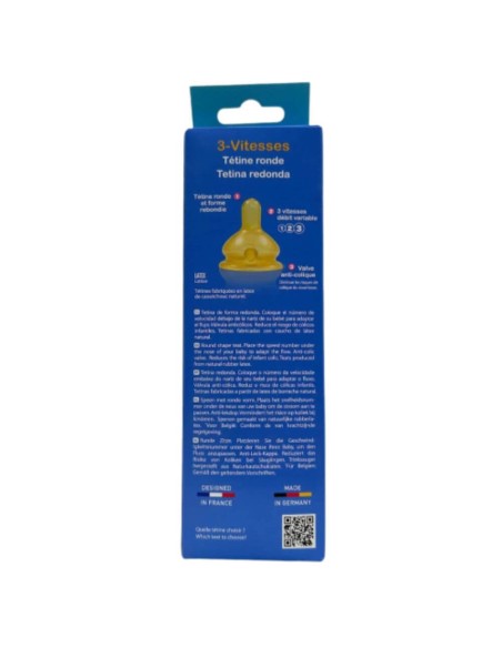 Biberón 3 velocidades 300ml - Tigex