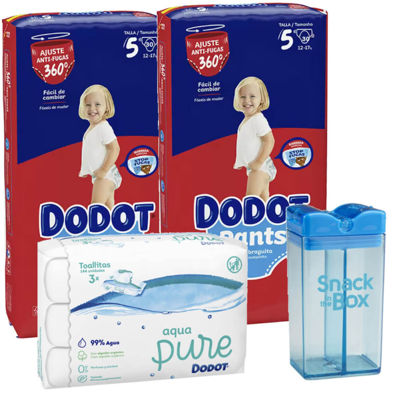 Comprar pack 3 paquetes toallitas Dodot Aqua Pure - Dodot