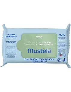 PACK 3 PAQUETES TOALLITAS AGUACATE BIO 180 UDSMUSTELA 2