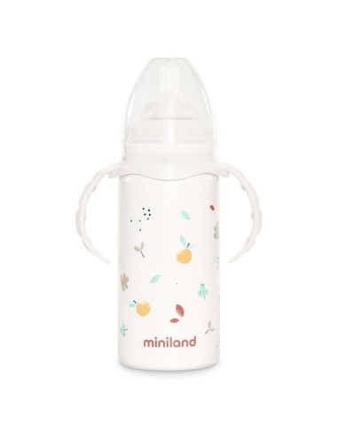Botella térmica con tetina Thermobaby (240 ml) - Miniland