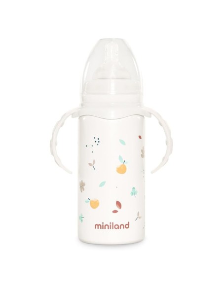 Botella térmica con tetina Thermobaby (240 ml) - Miniland
