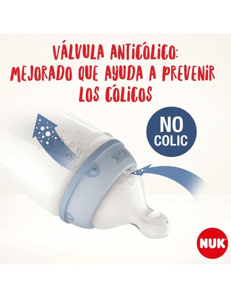 Biberón First Choice con Control de Temperatura 300ml (0-6M) - NUK