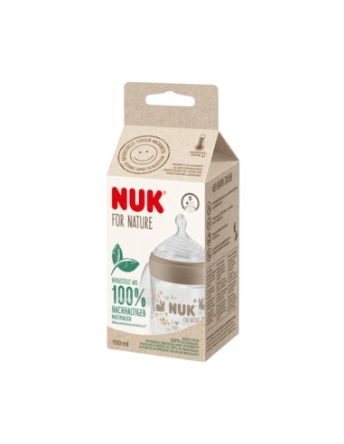 Biberón con Control de Temperatura (0-6M) 150ml - NUK