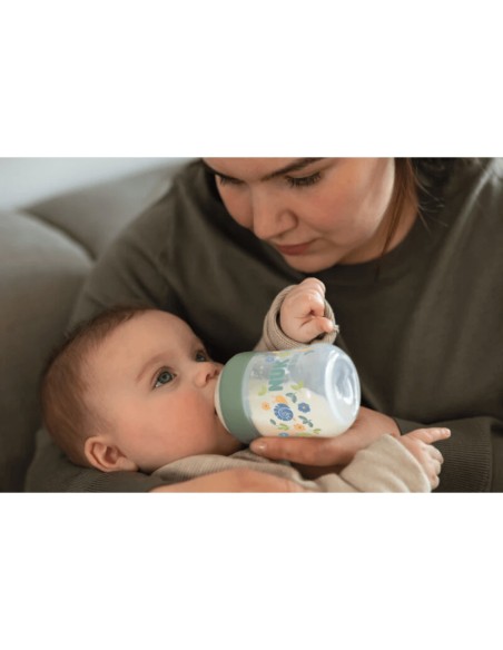 Biberón con Control de Temperatura (0-6M) 150ml - NUK