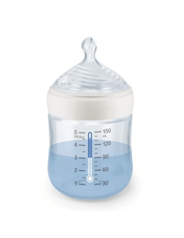 Biberón con Control de Temperatura (0-6M) 150ml - NUK