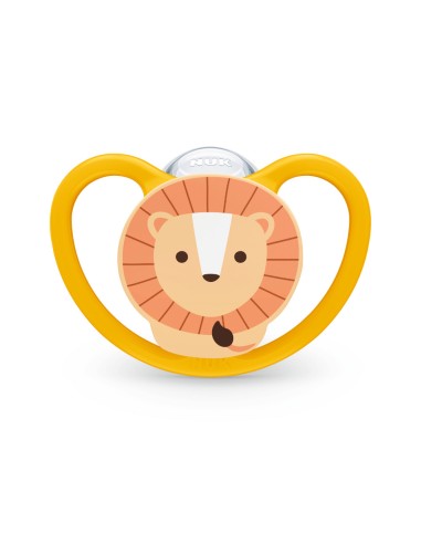 Chupete Space León/Sol Silicona pack 2 uds. (6-18M) NUK