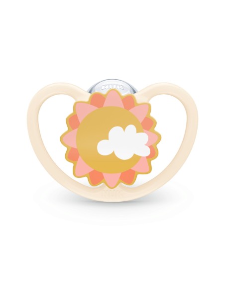 Chupete Space León/Sol Silicona pack 2 uds. (6-18M) NUK