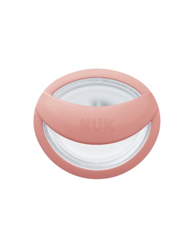 Chupete Mommy Feel rojo-gris pack 2 uds. 0-9M NUK