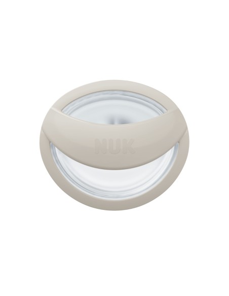 Chupete Mommy Feel azul-gris pack 2 uds. 0-9M NUK