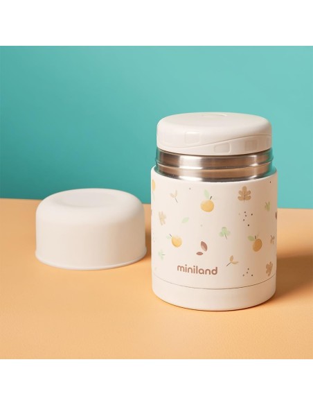 termo-alimentos-food-thermy-600ml-miniland-5.jpg – Uso con puré o papilla.