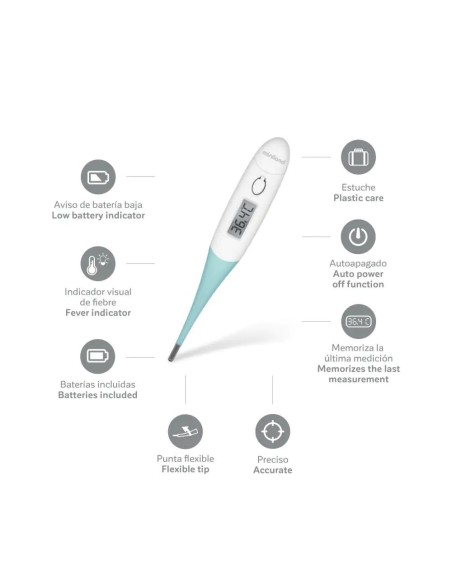 termometro-punta-flexible-thermoflexi-miniland-2.jpg – Detalle de la punta flexible.