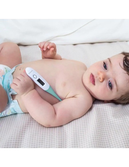 termometro-punta-flexible-thermoflexi-miniland-4.jpg – Uso en bebé dormido