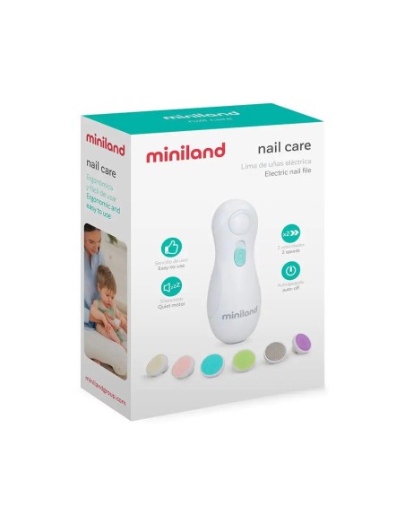 lima-unas-electrica-baby-nail-trimmer-miniland-5.jpg – Set completo con estuche de viaje.