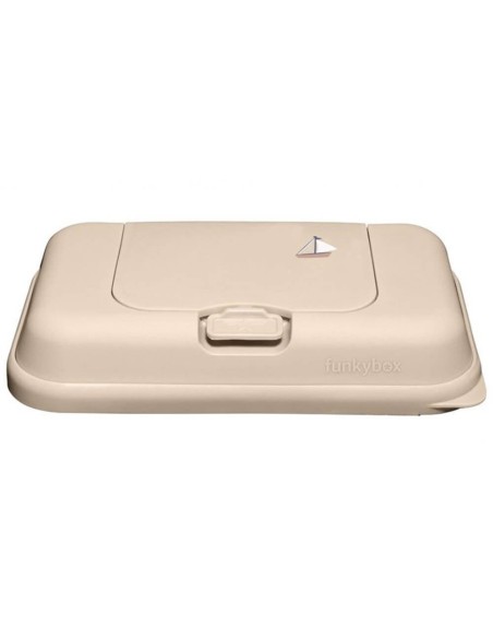 Caja viaje toallitas Beige Funkybox