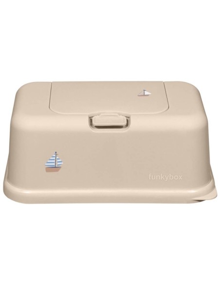 Caja toallitas Barco Beige grande - Funkybox