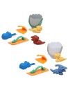 Cubo de playa con dinosaurios Kiokids (+18 meses)
