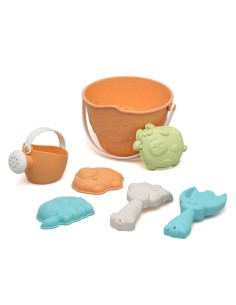 Set cubo de playa animales Kiokids (+ 18 meses)