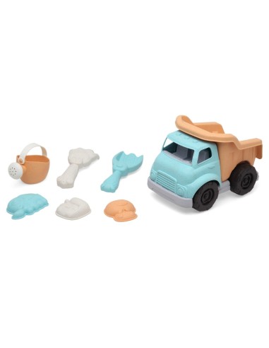 Set cubo de playa animales Kiokids (+ 18 meses)