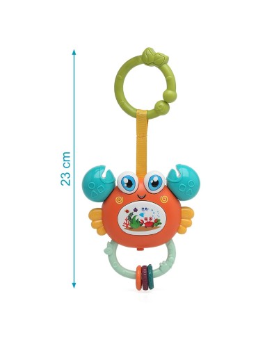 Cangrejo Musical con luz y melodías 2 uds. Kiokids