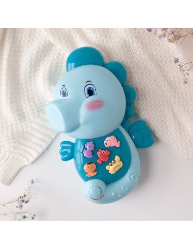 Juguete caballito de mar con luces y melodía - Kiokids